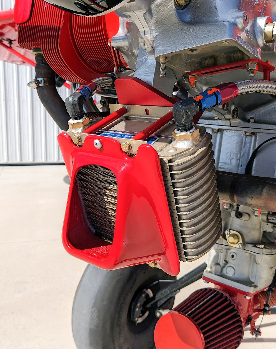 Oversized Oil Cooler Bracket